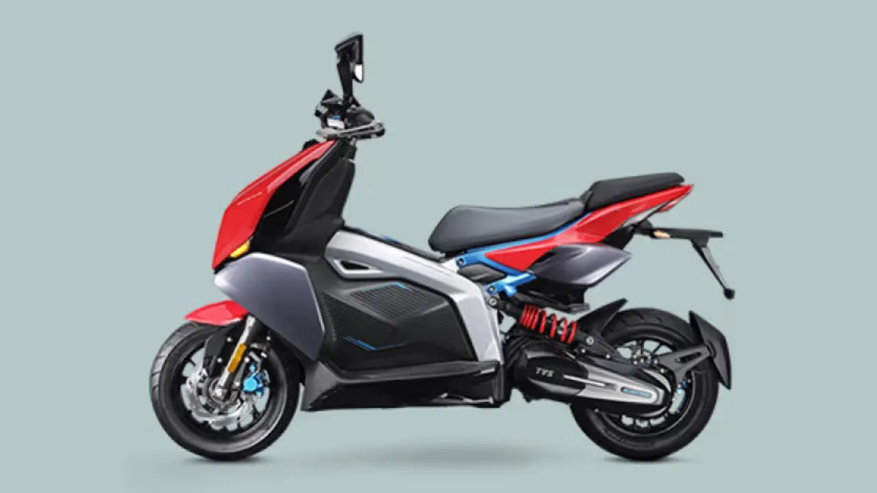 New TVS XL EV Electric Moped Revealed with 200 KM Range, Removable Battery Pack and Eco Mode